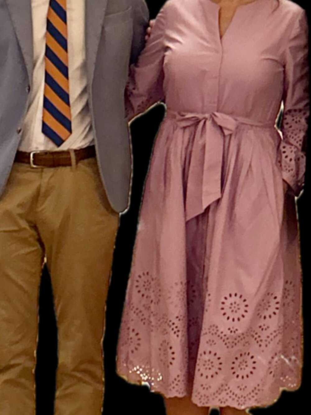 Belted Lilac Talbot's Dress